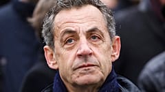 El expresidente francés Nicolas Sarkozy,  París, Francia, noviembre de 2019