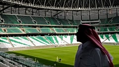 جاسم تلفات، المدير التنفيذي لمراكز المنافسة، في استاد قطر التعليمي، أحد ملاعب كأس العالم 2022 