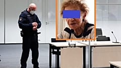 Bírósági őr nézi karóráját - a vádlott nem jelent meg a tárgyaláson