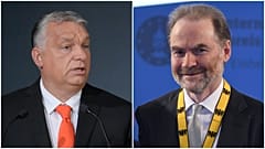 Orbán Viktor és Timothy Garton Ash