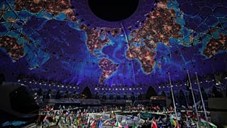من حفل افتتاح إكسبو 2020 - دبي
