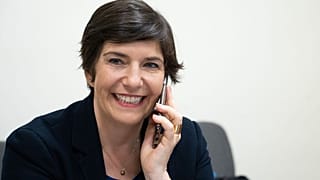 Dobrev Klára a DK székházában csütörtökön este