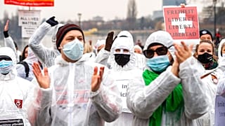 Protest gegen Coronaregeln - ARCHIV