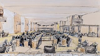 La salle d'audience dédiée au procès des attentats du 13 novembre au sein du Palais de justice de Paris