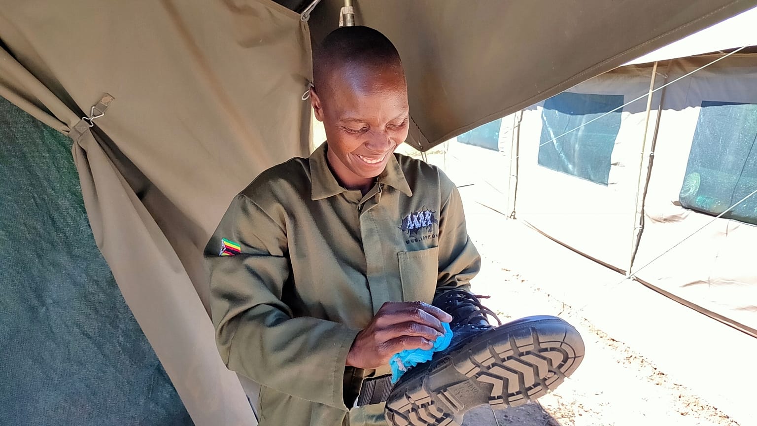 A used rangers boot is one of the items on sale.
