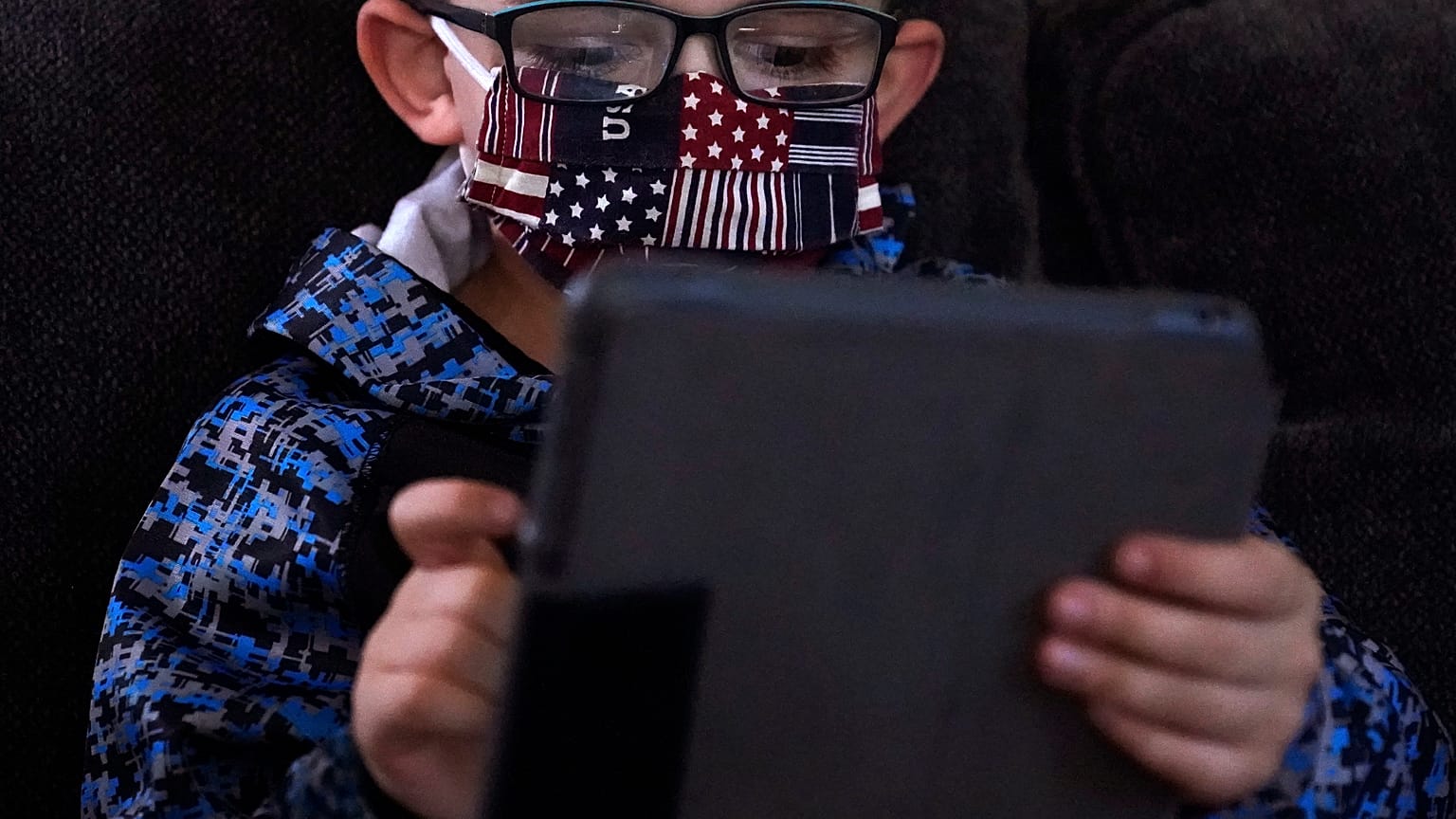 File photo: Children and technology