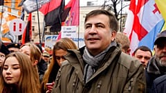 Mijaíl Saakashvili detenido al regresar a Georgia tras ocho años de exilio