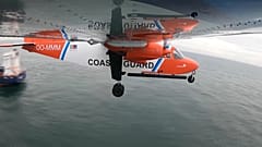 Vor Belgiens Küste - fliegender "Schnüffler" entlarvt Stinkeschiffe