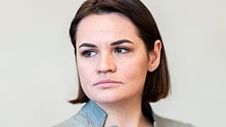 Belarus government using migrants to blackmail Europe, says Sviatlana Tsikhanouskaya