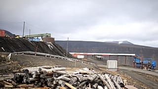 Svalbard adasındaki kömür madeni / Arşiv