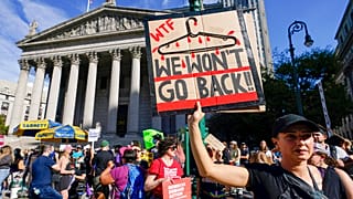 Nőjogi megmozdulás New Yorkban