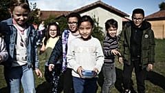 Dans une école de Labouheyre, dans le sud-ouest de la France où le masque n'est plus obligatoire