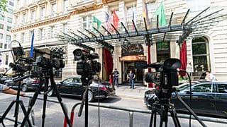 محل انجام گفتگوهای هسته‌ای میان ایران و قدرت‌های جهانی در شهر وین