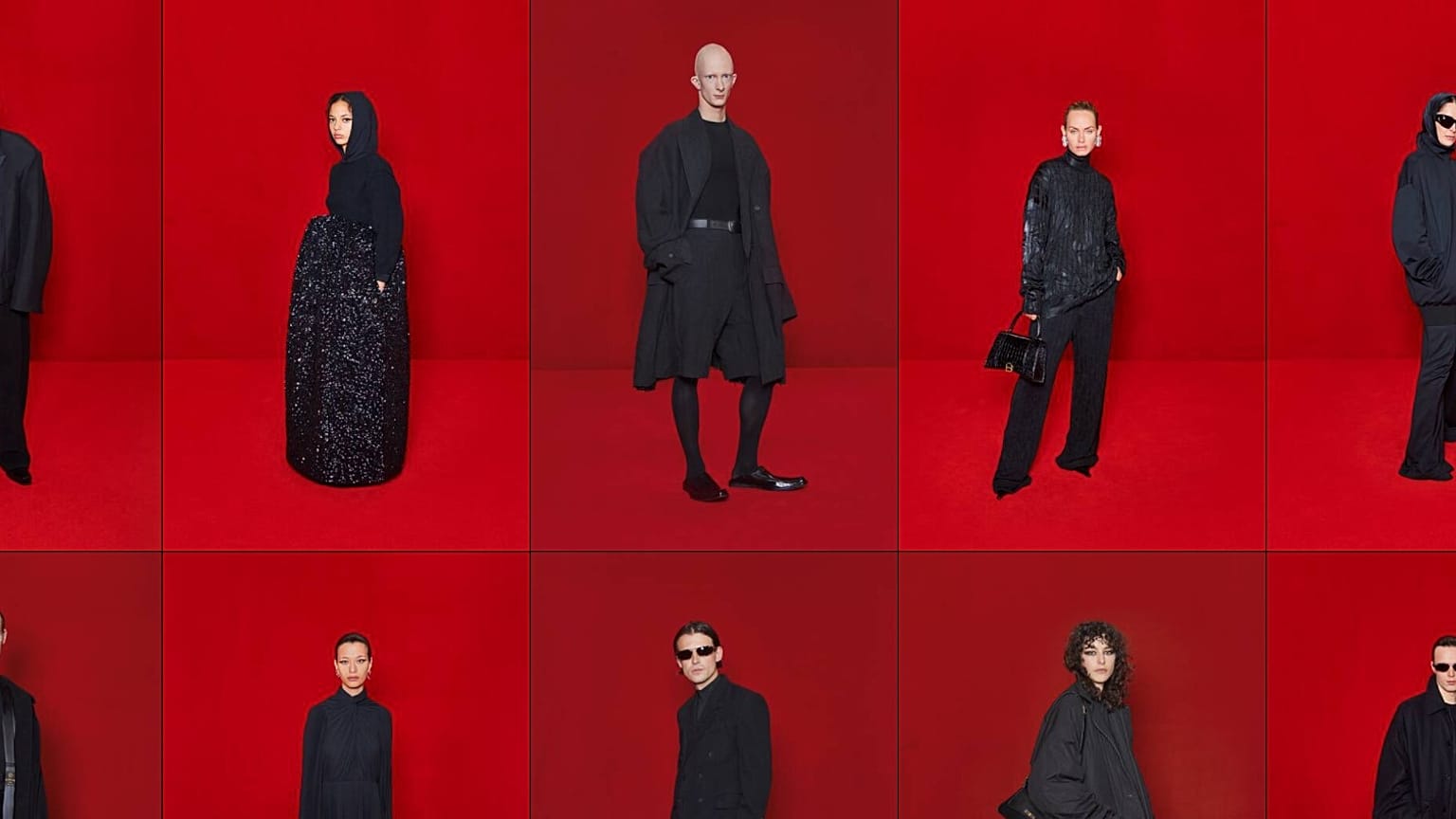 Der rote Teppich war der Laufsteg, die Stars die Models.