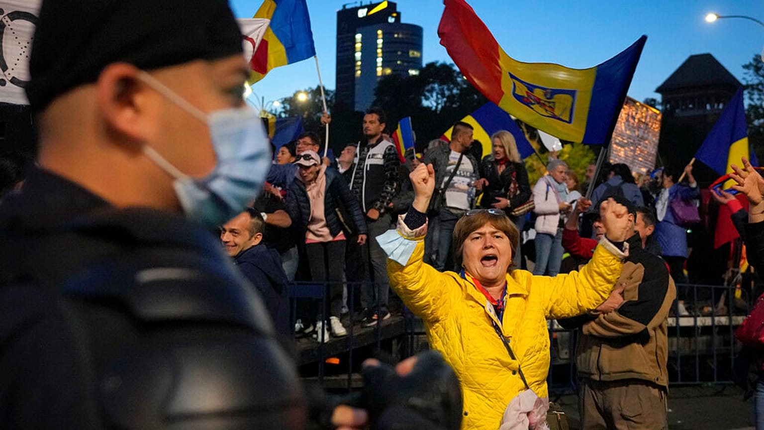 Romanya'da hükümet karşıtı protesto 