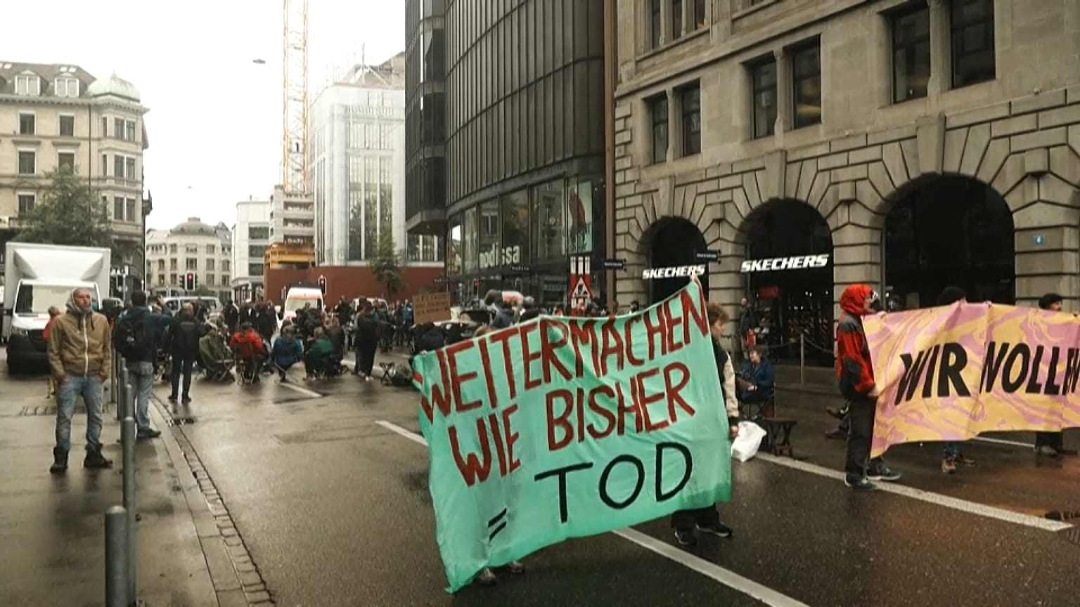 Kundgebung in Zürich