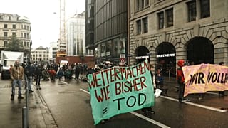 Kundgebung in Zürich