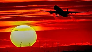 Am Frankfurter Flughafen