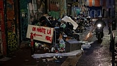 Marsella, inundada de basura