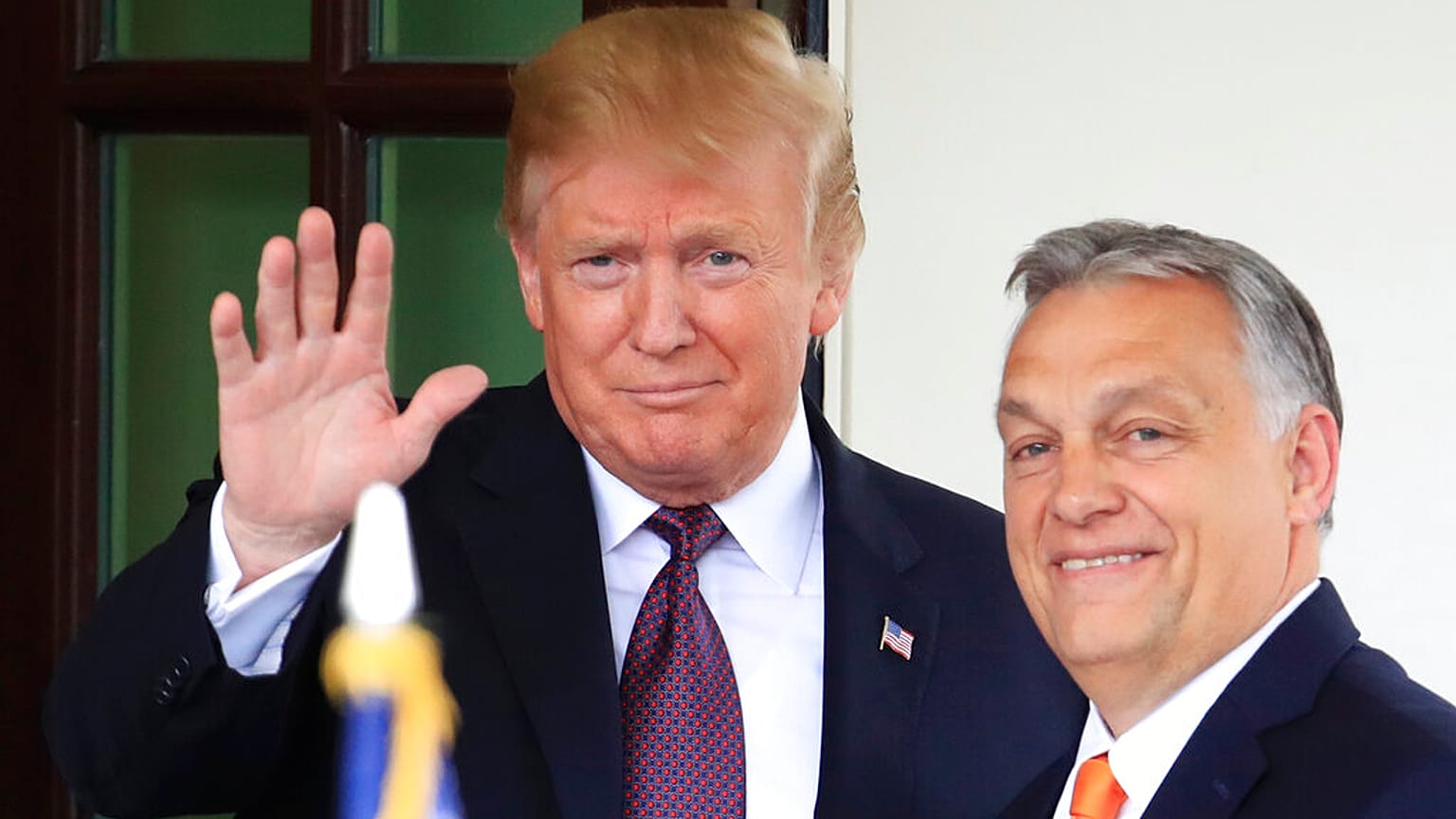 Donald Trump még elnökként fogadta Orbán Viktor a Fehér Házban 2019-ben