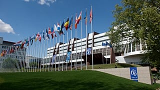 Front view of the Council of Europe