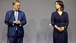 Pressekonferenz nach gemeinsamen Gesprächen zwischen Union und FDP (5.10.2021)