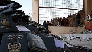 گذرنامه های شهروندان افغان