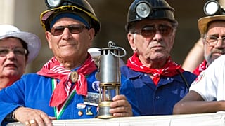 Erinnern an das Grubenunglück von Marcinelle in Belgien 1956