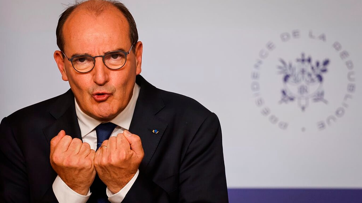 El primer ministro francés Jean Castex en una foto del 8/9/2021