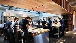 Cuisine du restaurant danois Noma, Copenhague, 31 mai 2021