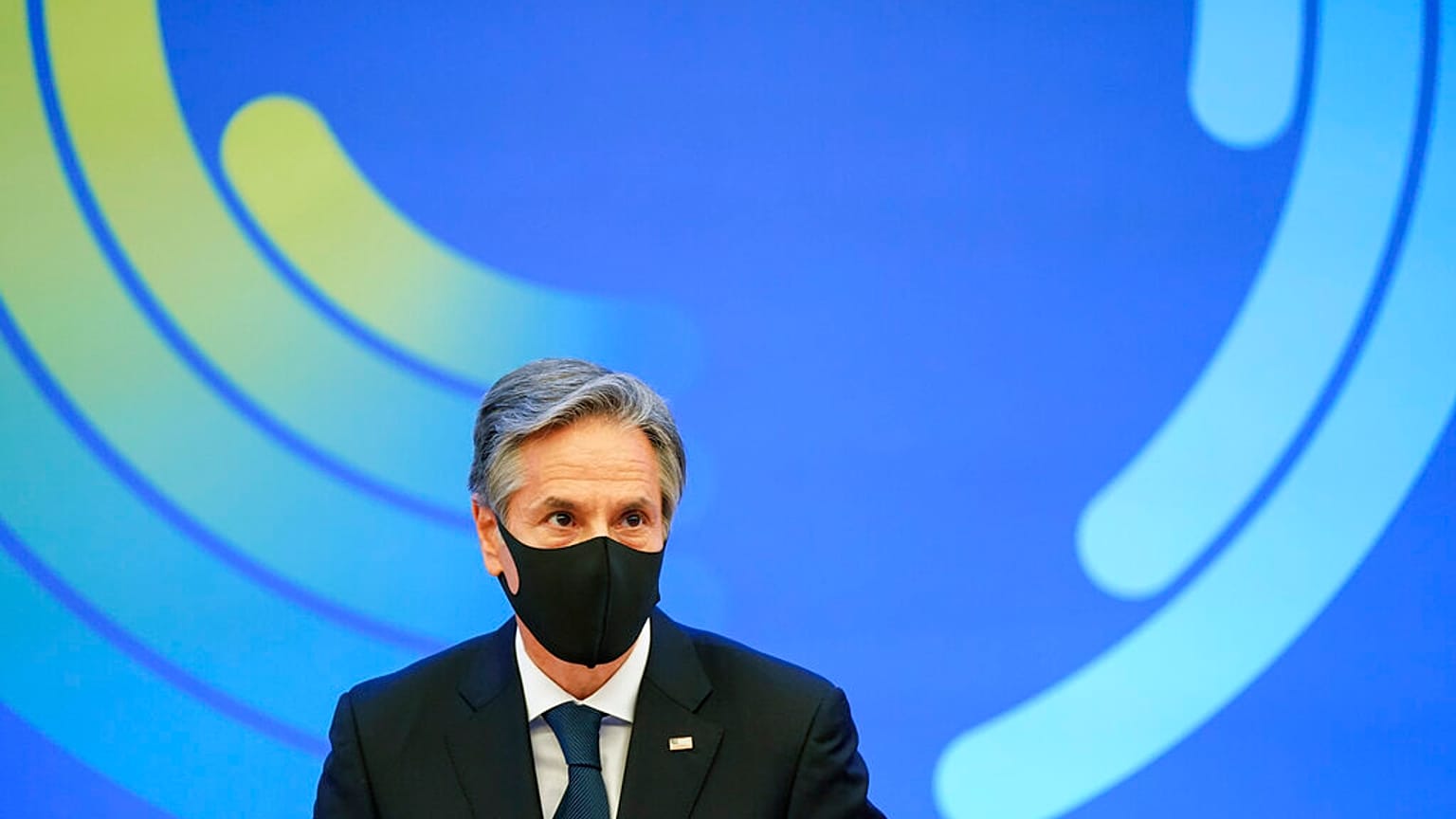 US-Außenminister Blinken beim Ministerratstreffen der OECD in Paris, 5.10.2021