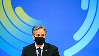 US-Außenminister Blinken beim Ministerratstreffen der OECD in Paris, 5.10.2021