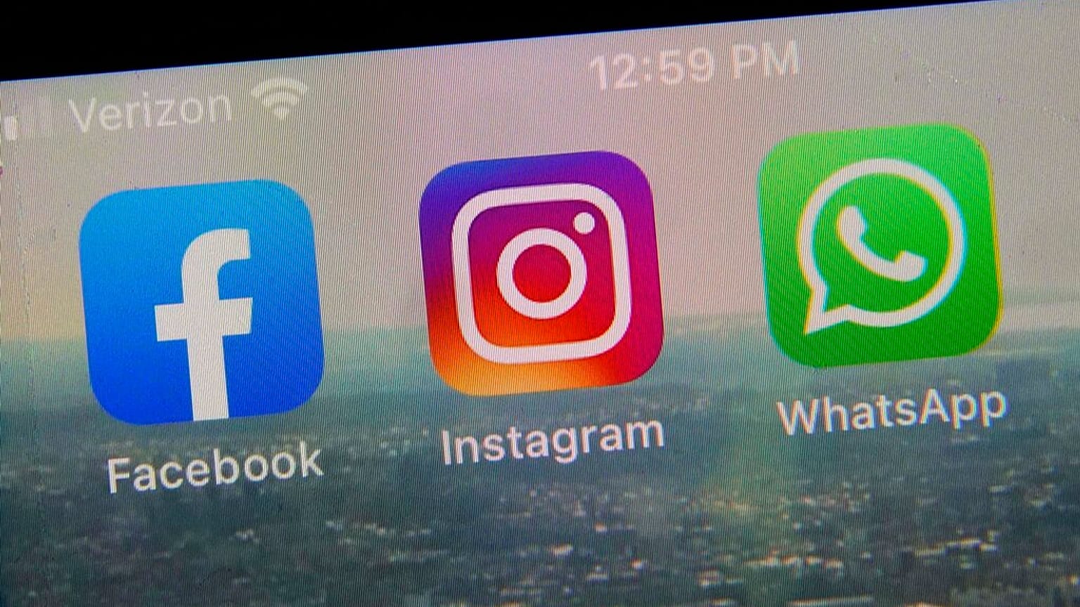 Facebook, Instagram ve Whatsapp'ın toplam piyasa değerinin 1 trilyon dolardan fazla olduğu düşünülüyor.