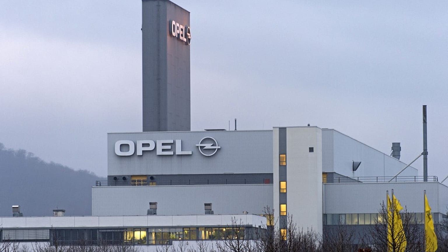  This file photo taken on January 10, 2013 shows the plant of car maker Opel in Eisenach, eastern Germany.