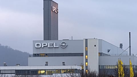  This file photo taken on January 10, 2013 shows the plant of car maker Opel in Eisenach, eastern Germany.