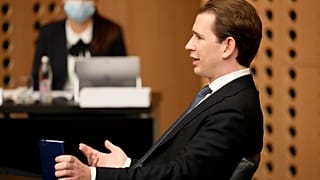 Sebastian Kurz beim EU-Gipfel in Slowenien