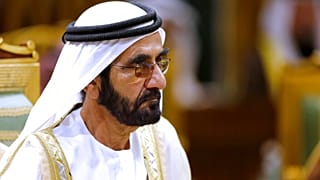 Dubai ruler Sheikh Mohammed bin Rashid Al Maktoum attends the 40th Gulf Cooperation Council Summit in Riyadh, Saudi Arabia, December 10, 2019.