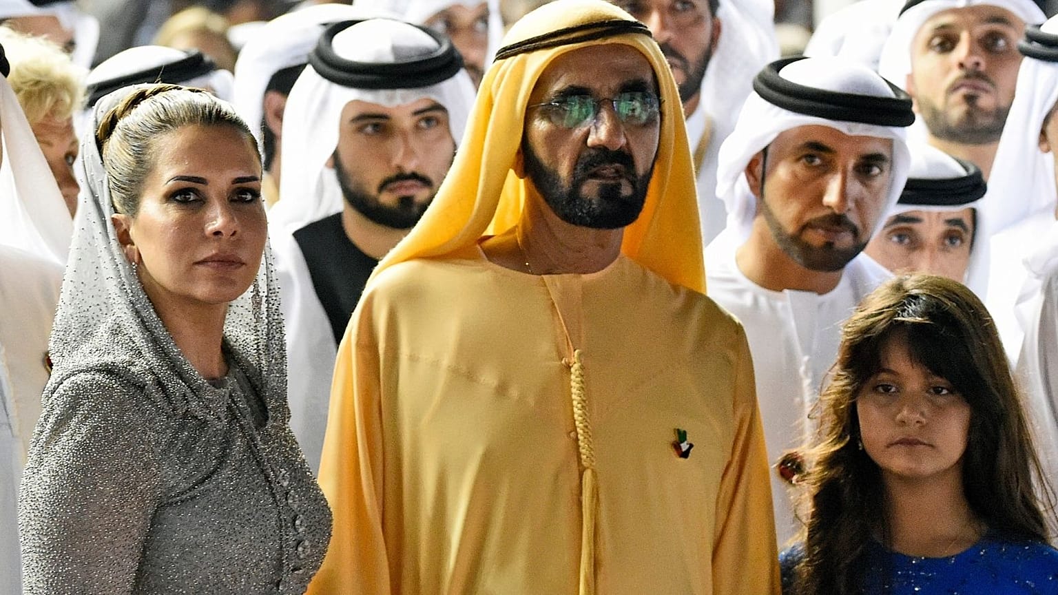 حاکم دبی و همسر سابقش در سال ۲۰۱۶