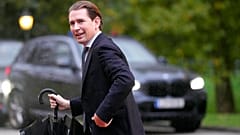 Sebastian Kurz a szlovéniai EU-csúcson 2021. október 6-án
