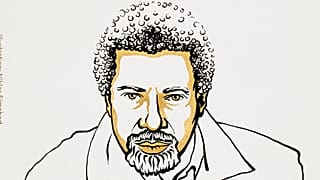 Retrato del novelista tanzano Abdulrazak Gurnah