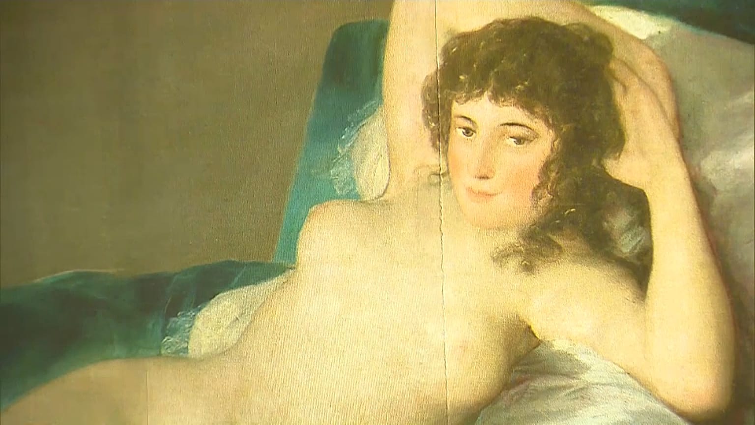 "La maja desnuda" de Francisco de Goya