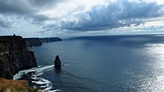 The Cliffs of Moher in the Burren region of County Clare, Ireland.