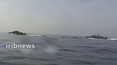 قطع بحرية تابعة للحرس الثوري الإيراني في مياه الخليج الفارسي. 