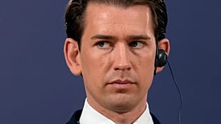 Себастьян Курц на встрече с президентом Сербии Александром Вучичем