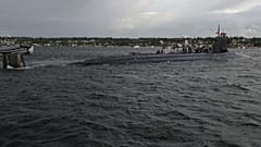 ABD Donanmasına ait "USS Connecticut" nükleer savaş denizaltısı