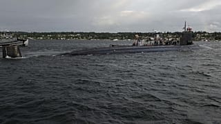 ABD Donanmasına ait "USS Connecticut" nükleer savaş denizaltısı