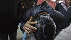 مهاجر يزعم تعرضه للضرب على يد الشرطة الكرواتية أثناء محاولته عبور الحدود إلى كرواتيا، الأربعاء، 13 مارس 2019.