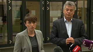 Sigrid Mauer und Werner Kogler
