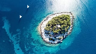 Hvar, Croatia takes third place