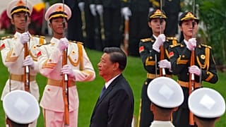 El presidente Xi Jiping en las celebraciones del Día de los Mártires, el pasado 30 de septiembre.